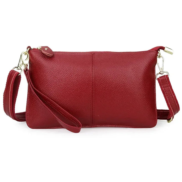 Pochette rectangulaire femme, sac à bandoulière, idéal pour téléphone et essentiels.