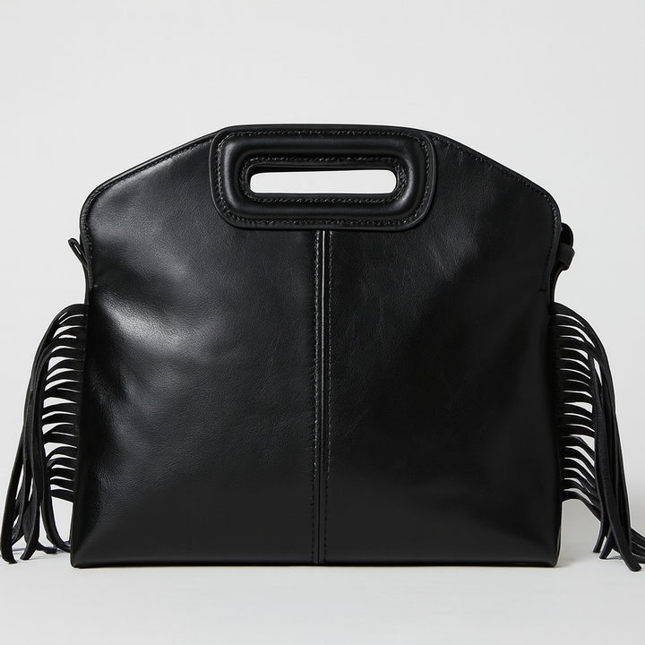Sac bandoulière tendance en similicuir pour femme, style unique & moderne.