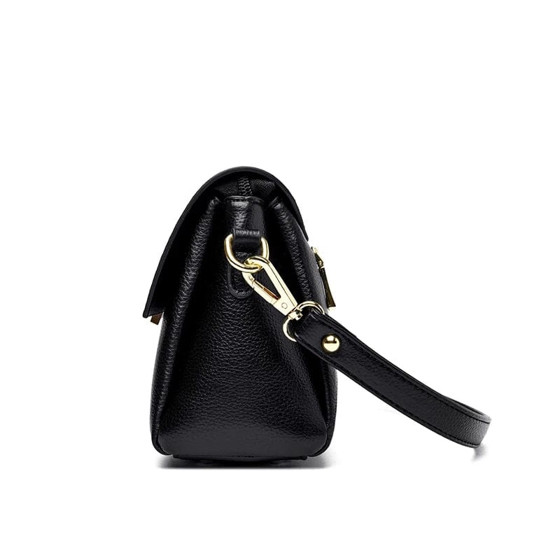 Sac à main Alice en cuir PU blanc cassé, un sac bandoulière lumineux et élégant.