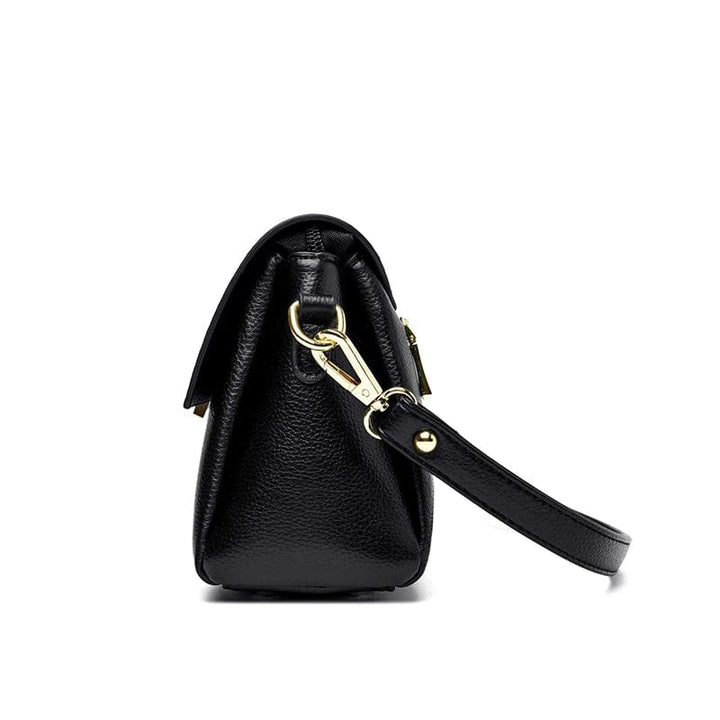 Sac à main Alice en cuir PU blanc cassé, un sac bandoulière lumineux et élégant.
