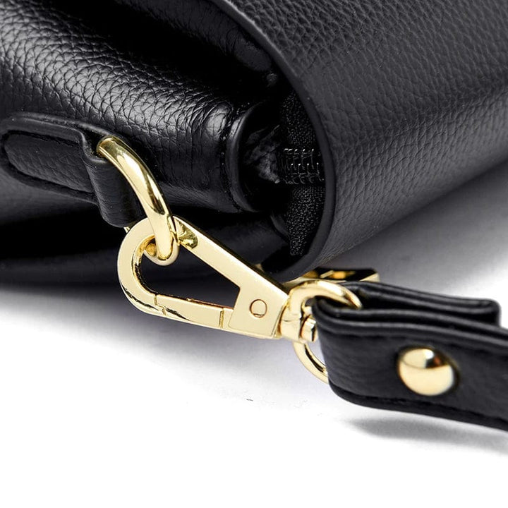 Sac bandoulière Alice en cuir PU, design épuré, parfait pour toutes les occasions.