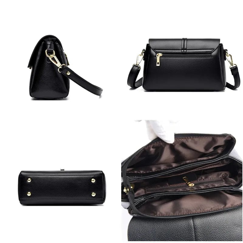 Sac femme Alice en cuir PU bordeaux, pour une touche de couleur élégante.