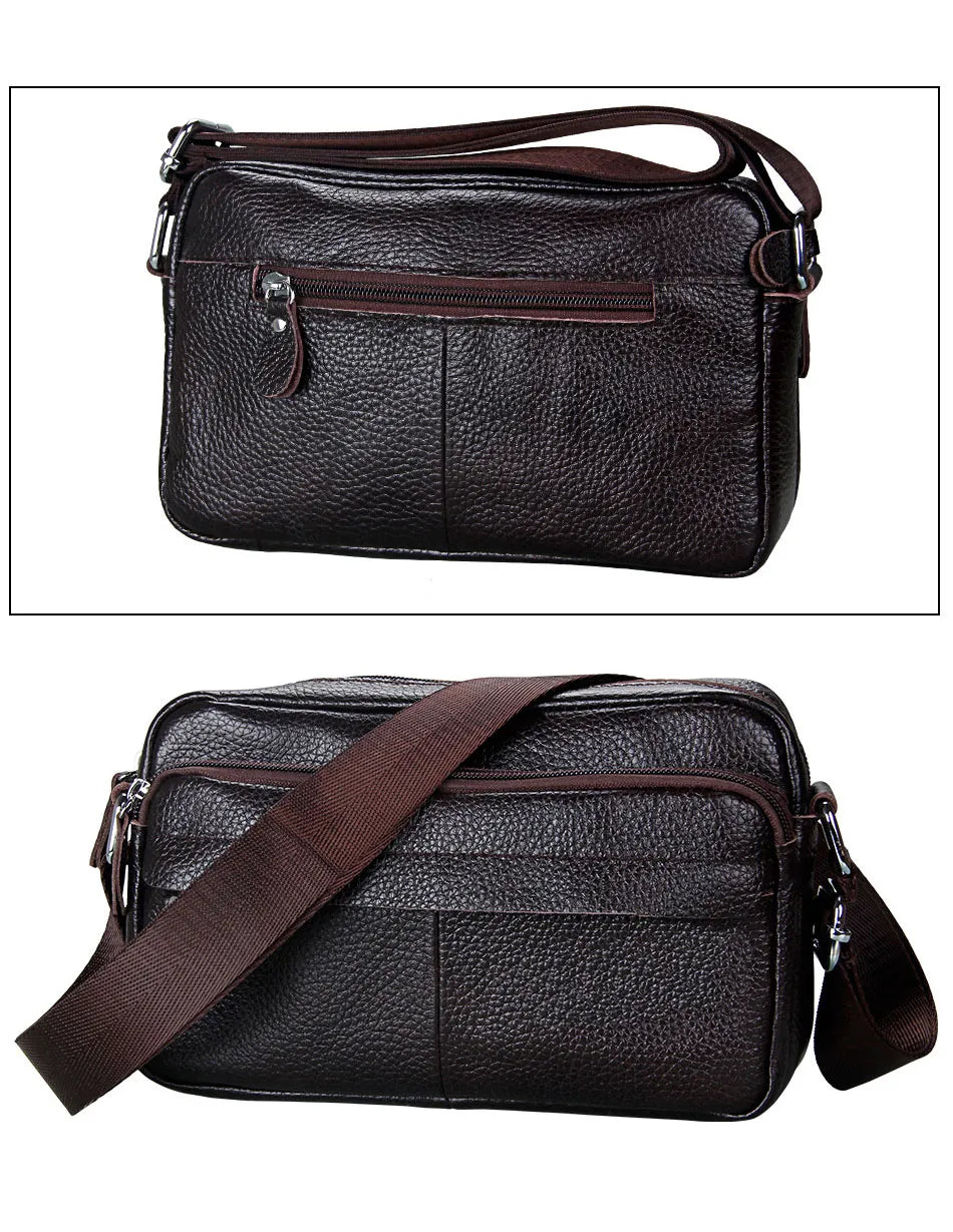 Élégante besace femme marron en cuir synthétique. Sac à main pratique avec bandoulière, idéal pour le quotidien.