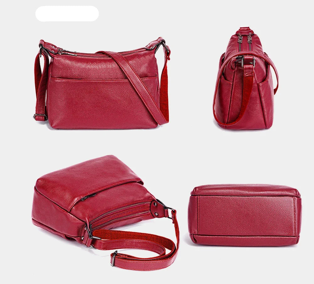 Sac besace violet en cuir PU, accessoire mode élégant pour femme, idéal pour le quotidien