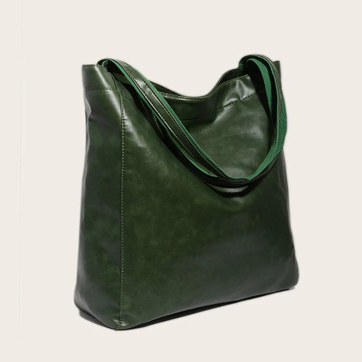 Accessoire de mode femme, sac cabas en cuir PU, élégance moderne et fonctionnalité accrue.