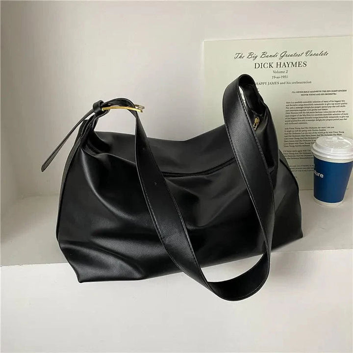 Sac cabas femme en cuir vegan avec intérieur doublé et poches, organisé et fonctionnel
