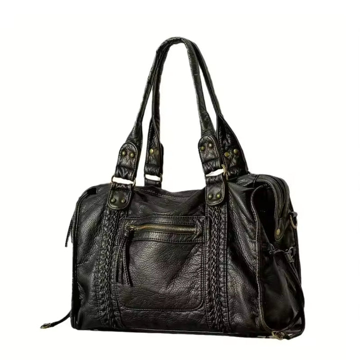 Cabas souple femme, grand format, accessoire mode essentiel. Spacieux pour un usage quotidien.