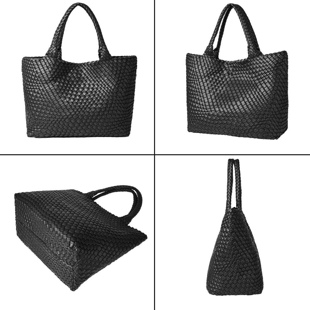 Élégant sac cabas femme pour le travail ou le shopping, en similicuir résistant.