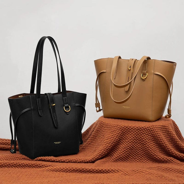 Sac à main femme noir, grand format, en cuir végan, style cabas, parfait pour le quotidien
