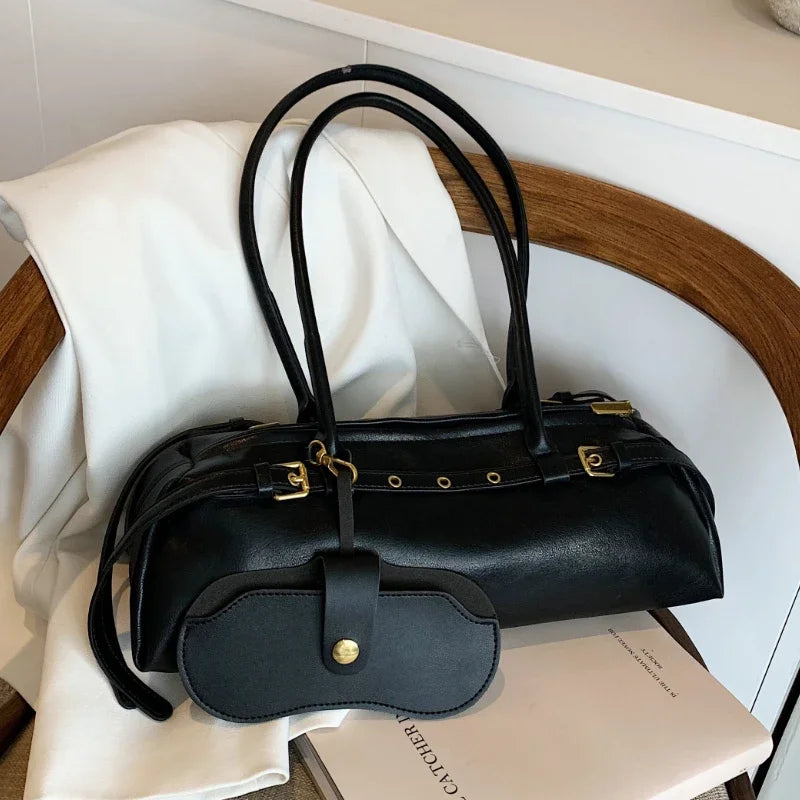 Sac cabas Dhalia fonctionnel pour femme, sac épaule chic en similicuir, accessoire mode quotidien et tendance.