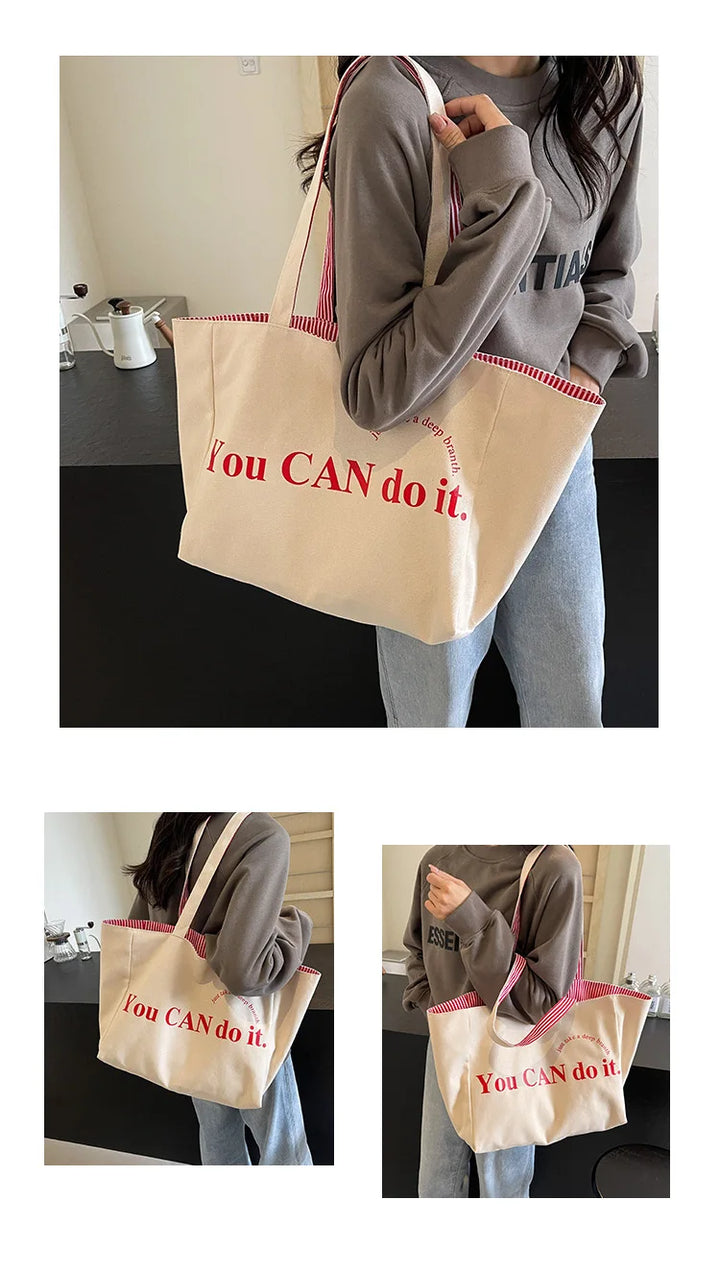 Sac cabas de jour réversible, polyvalent et pratique, grand sac femme idéal pour le bureau ou les loisirs.