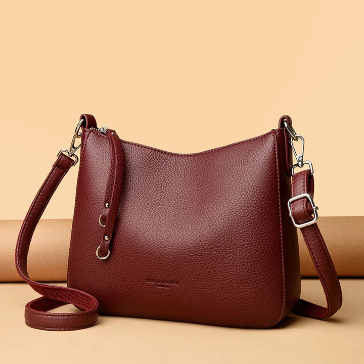 Sac Carson femme bandoulière/épaule en similicuir, accessoire élégant de maroquinerie.