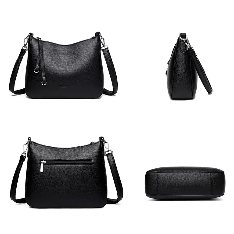 Sac femme Carson en similicuir, style bandoulière et épaule, accessoire maroquinerie élégant.