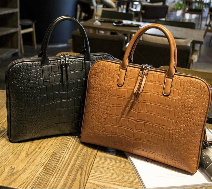 Sac de travail féminin en cuir PU, élégant et fonctionnel, pour transporter un ordinateur portable