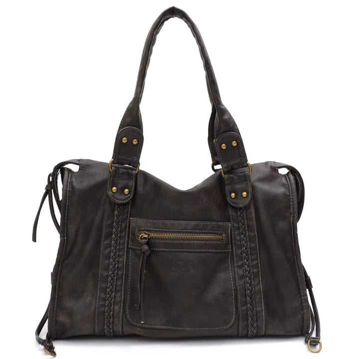 Sac cabas pour femme, grand et tendance, idéal pour l'université, le travail ou shopping.