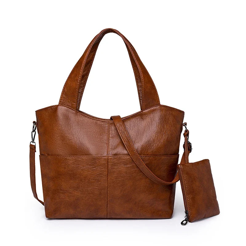 Sac bandoulière femme chic, design moderne, polyvalent pour cours ou usage quotidien.