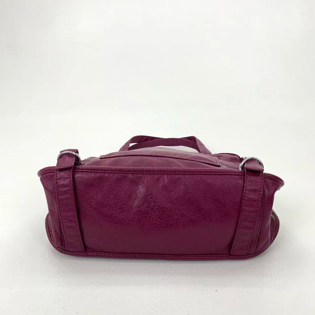 Sac de cours femme violine, grand et pratique, accessoire mode indispensable pour les études.