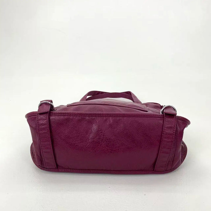 Sac de cours femme violine, grand et pratique, accessoire mode indispensable pour les études.