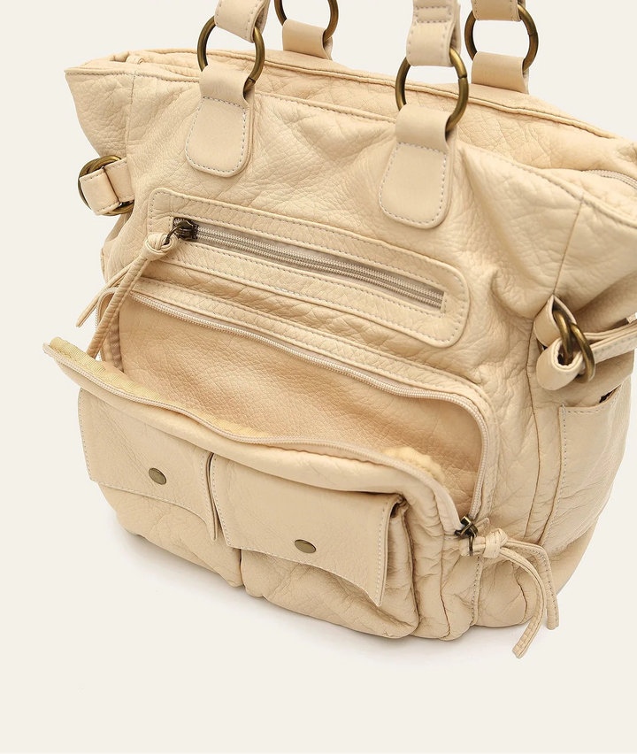Sac de cours pratique pour filles, idéal lycée, spacieux pour livres et fournitures scolaires.