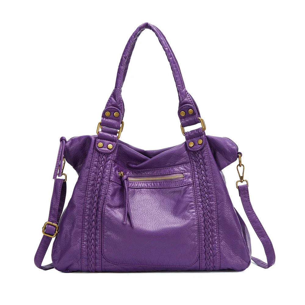 Sac bandoulière rétro pour femme, élégant et fonctionnel, style bohème chic.