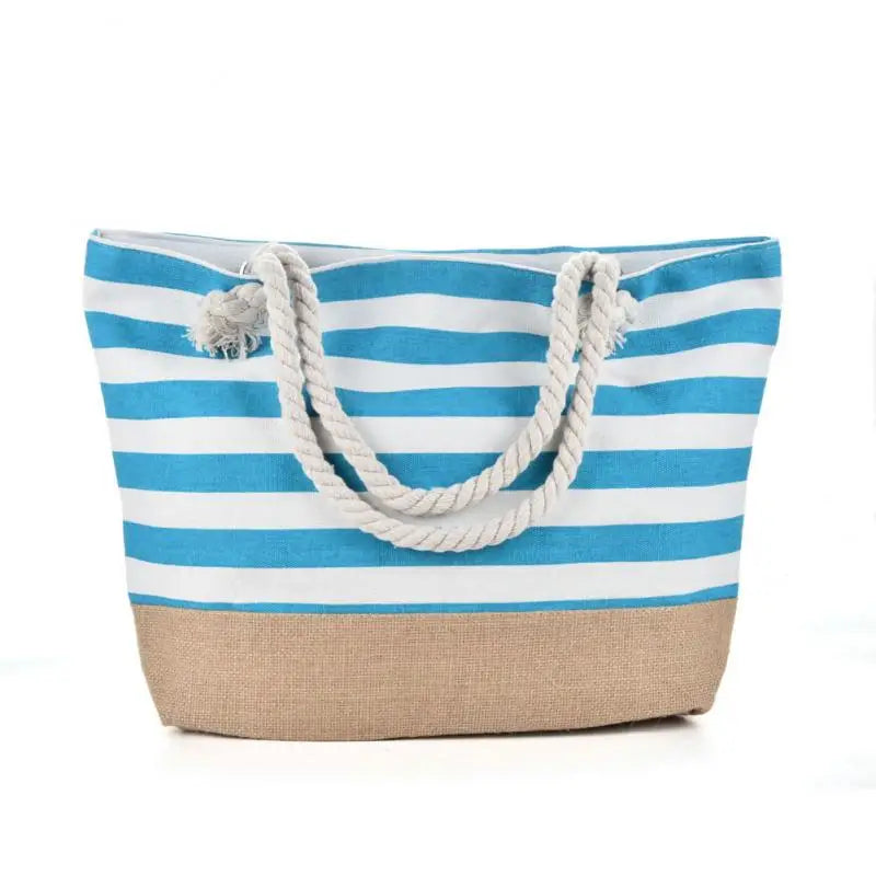 Sac de plage pliable léger en nylon rose vif, parfait pour voyager