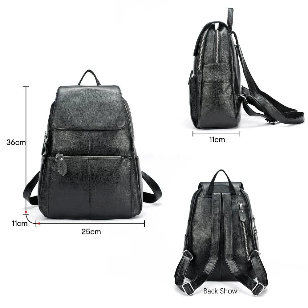Sac à dos en cuir de couleur pastel pour femme, touche de douceur et d'élégance.