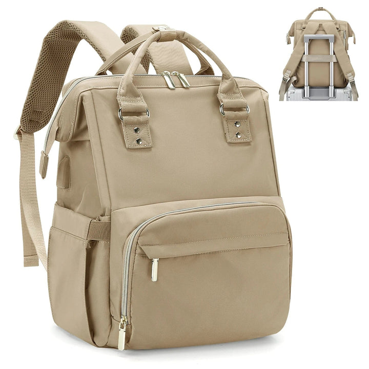 Sac à dos femme moderne et fonctionnel, un accessoire indispensable en ville et en voyage.