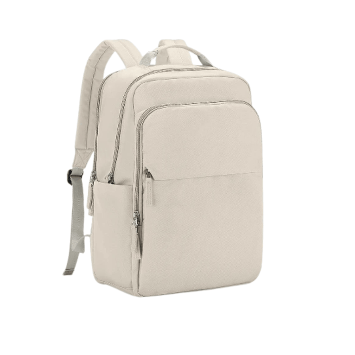 Sac à dos femme kaki élégant pour ordinateur portable 15.6 pouces en nylon Oxford imperméable