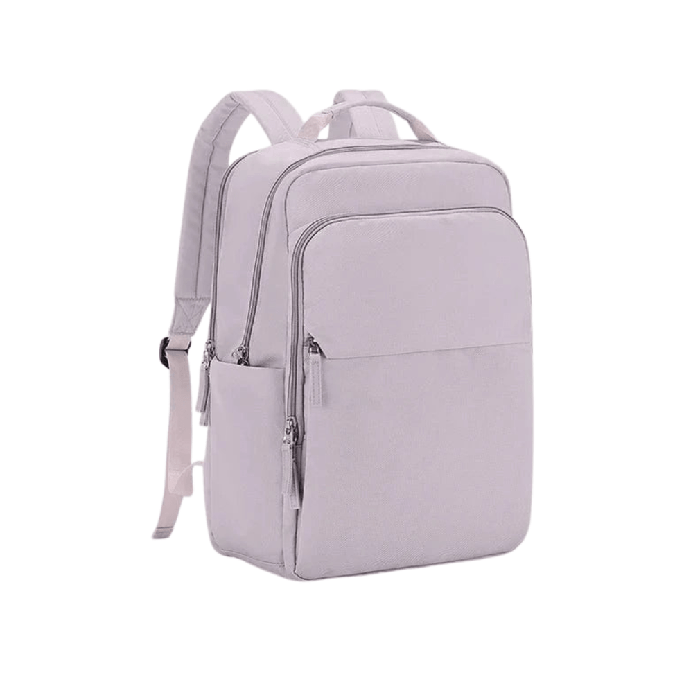 Sac à dos travail femme avec compartiment rembourré pour laptop 15.6 pouces, couleur kaki