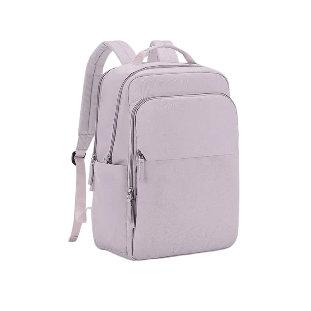 Sac à dos travail femme avec compartiment rembourré pour laptop 15.6 pouces, couleur kaki