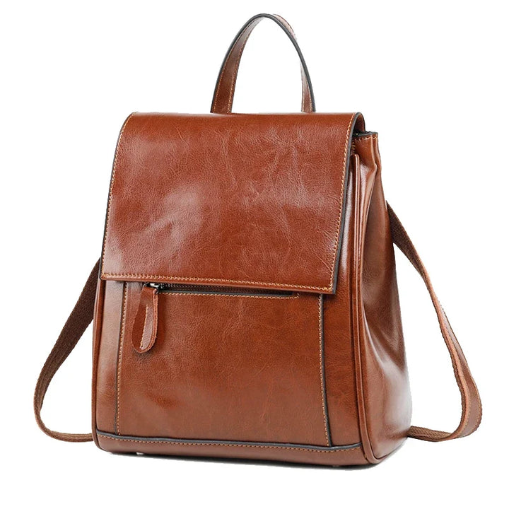 Sac à dos femme élégant en cuir PU, chic et moderne pour la ville.