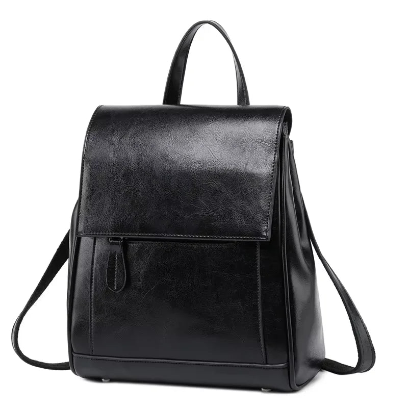 Sac à dos femme en cuir PU, élégant et polyvalent pour la ville ou le voyage.