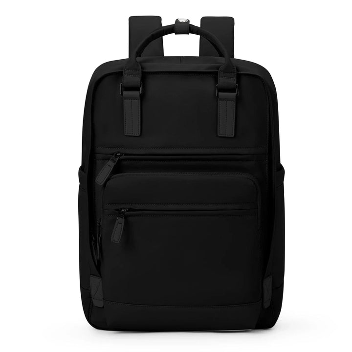 Sac à dos élégant pour femme, en nylon résistant, compatible ordinateur portable 15.6, idéal étudiante