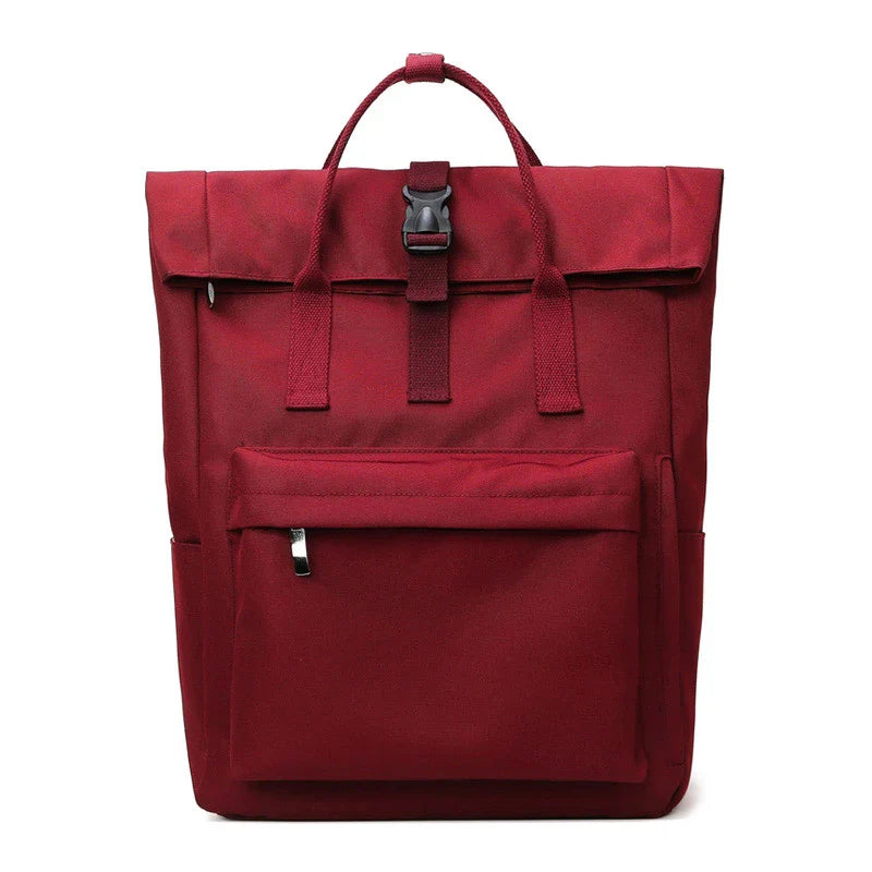 Sac à dos femme polyvalent en toile claire, élégant et pratique pour toutes vos aventures.