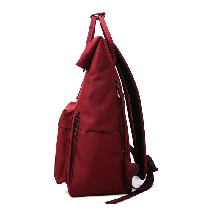 Sac à dos femme élégant pour le bureau ou la ville, en toile claire, très pratique.