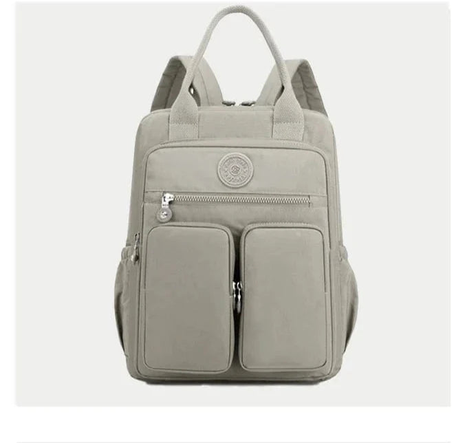 Sac à dos femme minimaliste pour collège, très fonctionnel pour l'école, l'ordinateur 14 pouces et le quotidien.