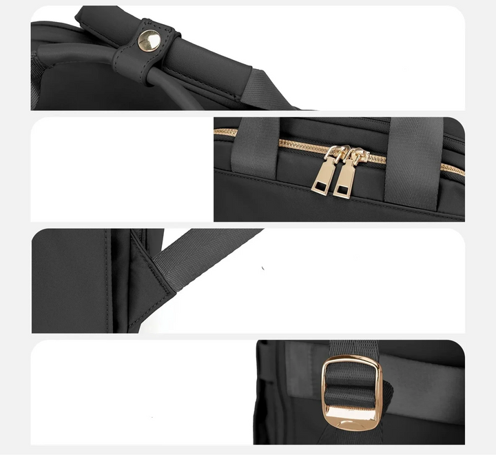 Sac à dos voyage femme en nylon Oxford, léger et pratique pour ordinateur 15 pouces, résistant à l'eau