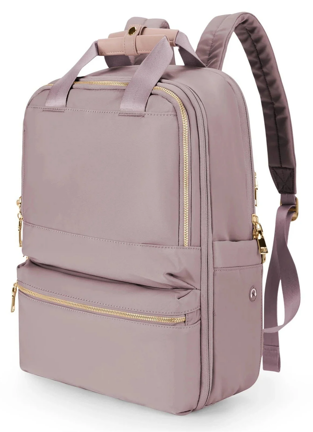 Sac à dos femme avec compartiment rembourré pour ordinateur 15 pouces, protection et organisation