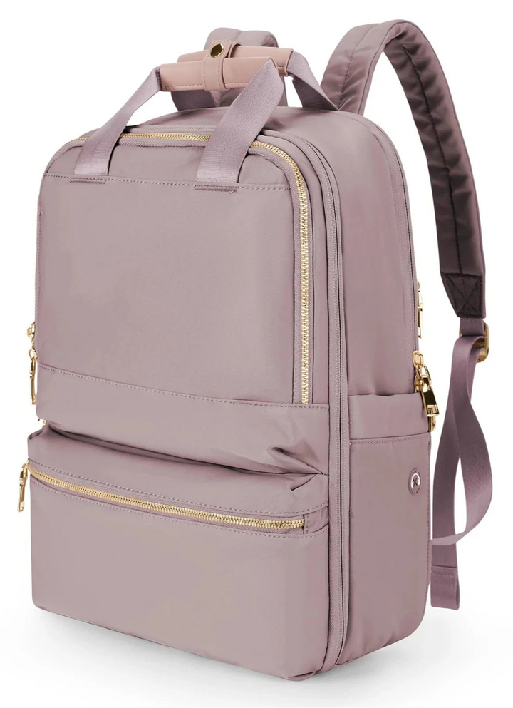 Sac à dos femme avec compartiment rembourré pour ordinateur 15 pouces, protection et organisation