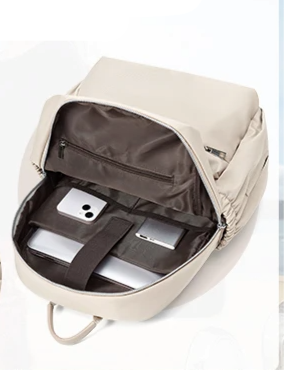 Sac à dos femme élégant et fonctionnel, imperméable, pour PC. Parfait pour le travail, l'école et les voyages.