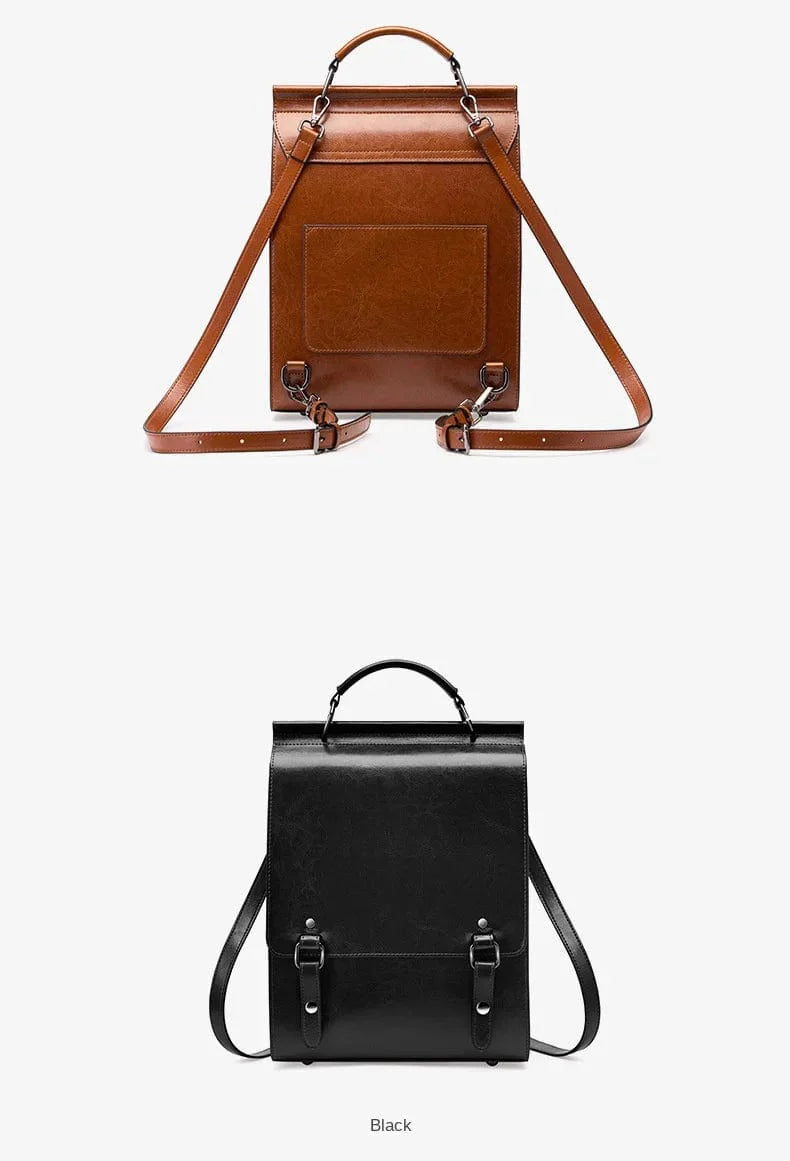 Sac à dos Lizeth en cuir gris, un accessoire féminin tendance pour compléter votre tenue mode