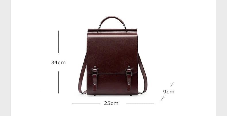 Détail du cuir texturé du sac à dos Lizeth, preuve de sa qualité et de son élégance