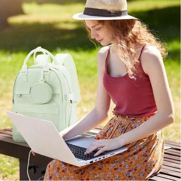 Sac à dos unisexe en nylon imperméable, idéal pour la protection de votre ordinateur et vos affaires essentielles