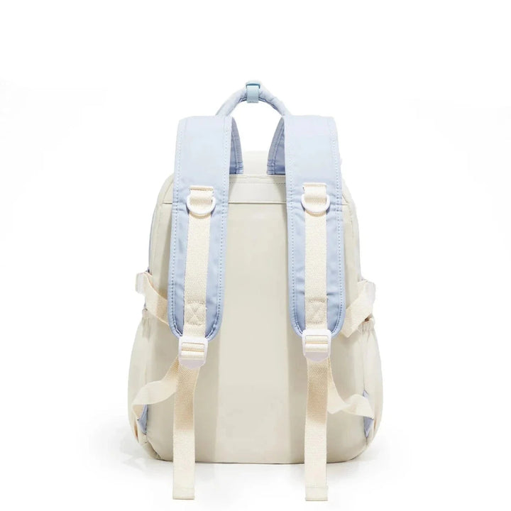 Sac à dos en tissu nylon haute résistance, compartiment sécurisé pour ordinateur, style urbain et fonctionnel