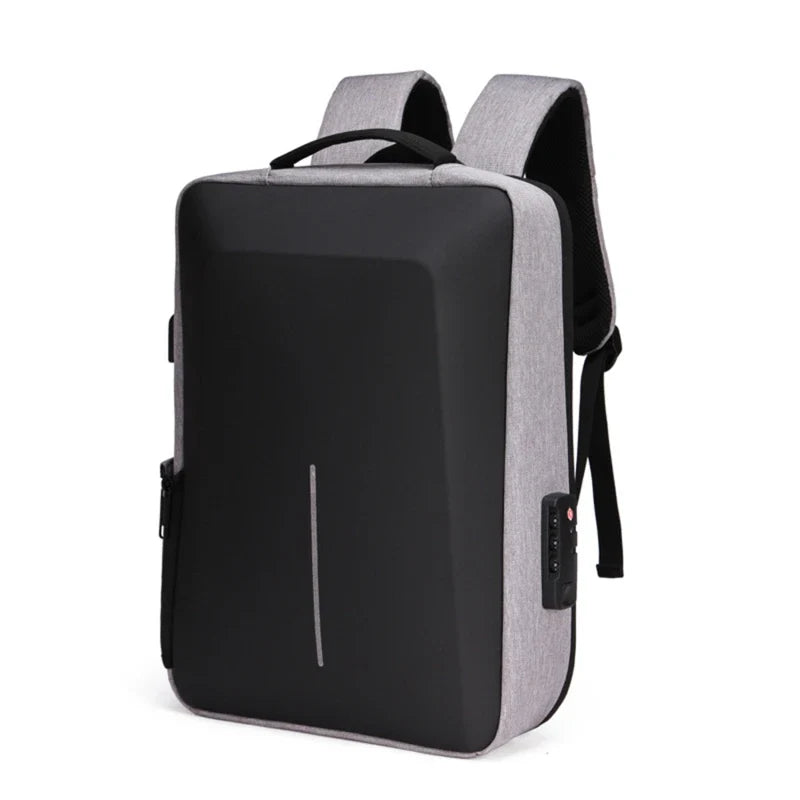 Sac à dos homme en tissu Oxford, rigide et anti-vol, offrant une protection maximale pour votre ordinateur portable.