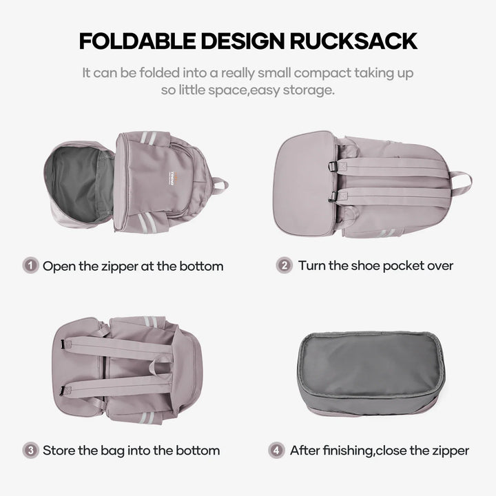 Sac à dos urbain femme, étanche et élégant, idéal pour le travail, shopping ou déplacements quotidiens.