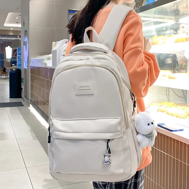 Sac à dos étudiant multi-compartiments, organisateur parfait pour fournitures scolaires.