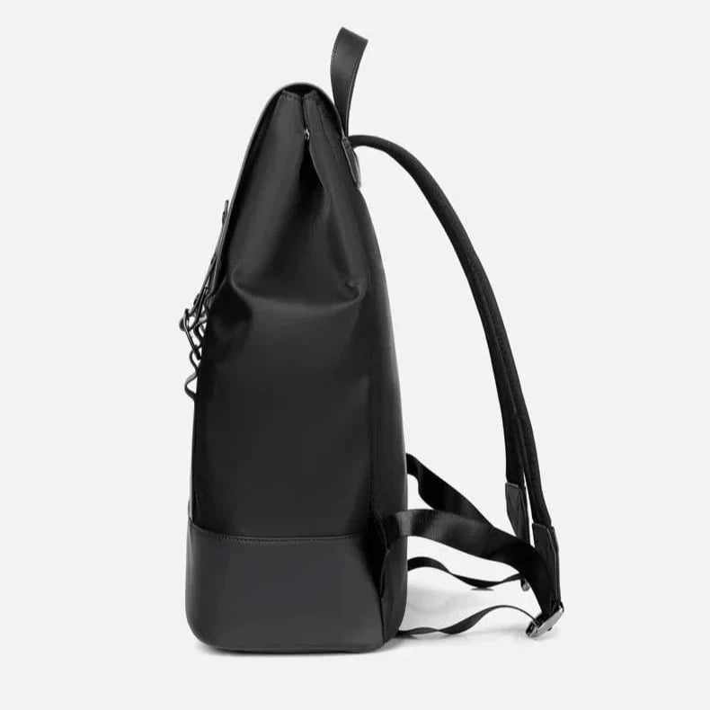 Sac à dos urbain multifonction imperméable avec poches latérales, adapté au travail et voyage