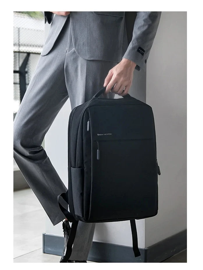 Sac à dos unisexe élégant pour ordinateur portable 16 pouces, idéal pour le quotidien et les déplacements.