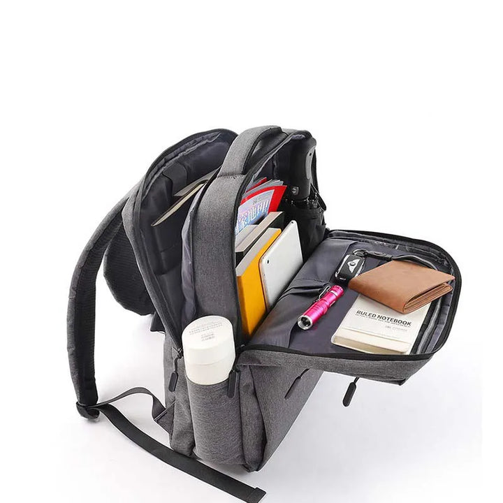 Voyagez léger avec ce sac à dos unisexe pour ordinateur portable 16 pouces, durable et résistant à l'eau.
